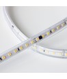 5m 10W/m vanntett LED-strip (Type X-2) - 230V, IP67, 1300lm/m, kan klippes for hver 10cm, opptil 100m