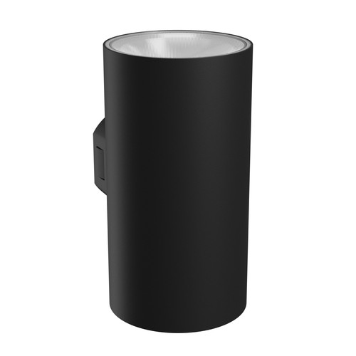 18W Torre opp/ned vegglampe - IP54 utendørs, Rund, CCT, 3 lysfarger, sort, inkl. lyskilde