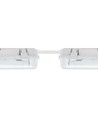 Limea H LED-armatur G13 - Vanntett, 1x120, 250V, IP65, 1320x75x90 mm, grå, H, uten lyskilde