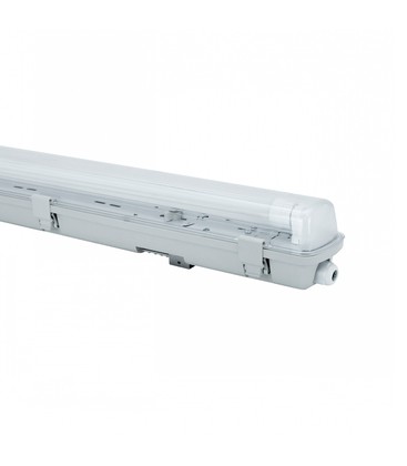 Limea H LED-armatur G13 - uten lyskilde, vanntett, 1x60, 250V, IP65, 710x75x90 mm, grå