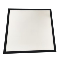 Store paneler 60x60 bakbelyst CCT LED panel - 36W, svart kant, 140lm/W