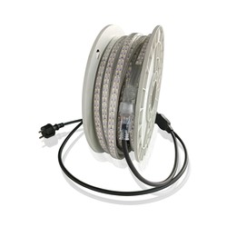 Industri LEDlife arbeidslys 25m LED strip på trommel - 230V, IP67, 180 LED/m, 11W/m, 1100 lm/m