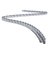Fleksibel monteringsskinne for 10x10 Neonflex - 1 meter