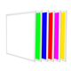 60x60 RGB+CCT LED panel - 36W, hvit kant