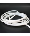 5 m.vanntett Lyseblå Neon COB LED strip - 230V, IP67, 288 LED, 11,5W/m, kan kuttes hver 10cm