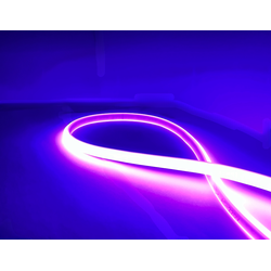 Black November TILBUD 2024 5 m.vanntett Lilla Neon COB LED strip - 230V, IP67, 288 LED, 11,5W/m, kan kuttes hver 10cm