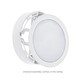 ALGINE 2i1 Overflatemontert-nedsenket Downlight 12W - 1160lm, Nøytral hvit, 230V, IP20, Rund