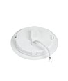 ALGINE 2i1 Overflatemontert-nedsenket Downlight 12W - 1160lm, Nøytral hvit, 230V, IP20, Rund