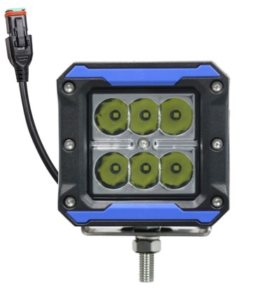 LEDlife 18W LED arbeidslys/ekstralys - Bil, lastebil, traktor, trailer, 8° strålevinkel, IP67 vanntett, 10-30V
