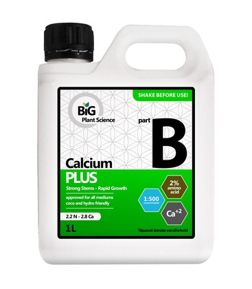 Kalsium Boost flytende gjødselstilskudd - Part B, 1L, til vekst og hydroponi