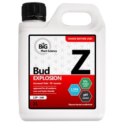 Vekstlys Bud Explosion flytene gjødsels tilskudd - Part Z, 1L, til vekst og hydroponi, tilskudd til større utbytte