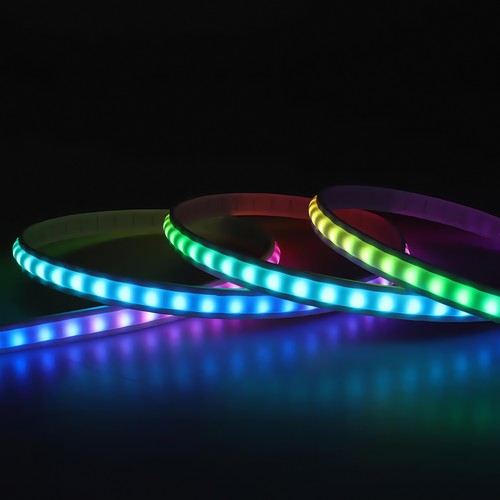 12W/m 8x12 RGBIC LED strip - 5m, IP67, 90 LED pr. meter, 230V