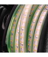 Selvlysende arbeidslys 25m 230V LED stripe på trommel - IP67, 180 LED/m, 11W/m, 1000 lm/m, 4000K