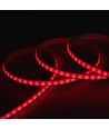 5m 9W/m RGB CLIP-ON LED-strip - 230V, IP67 vanntett, hvitt deksel, 60 LED