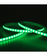5m 9W/m RGB CLIP-ON LED-strip - 230V, IP65 vanntett, hvitt deksel, 60 LED