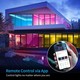 230V RGB WIFI Smart Home CLIP-ON controller - Inkl. endestykke, til 230V, minnefunksjon, 100 m.