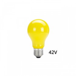 Elprodukter E27 25W - 42V, Gul, G27042025Y