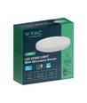 V-Tac 18W LED sensorlampe - Samsung LED chip, Mikrobølgesensor, IP20 innendørs, 230V, inkl. lyskilde