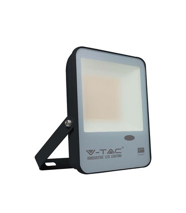 V-Tac 30W LED lyskaster - 100LM/W, innebygd skumringsrele, arbeidslampe, utendørs