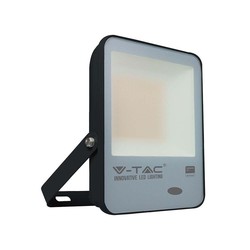 Lyskastere med sensor V-Tac 100W LED lyskaster - 100LM/W, innebygd skumringsrele, arbeidslampe, utendørs