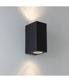 Los Angeles Utendørs Vegglampe Up/Down GU10 IP44 - Sort