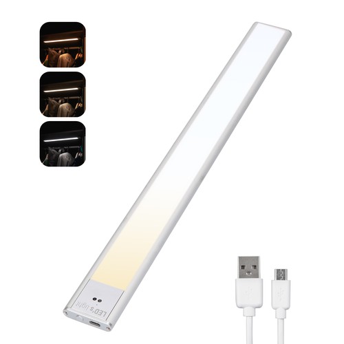 Slimline LED underskapsarmatur Med Sensor, CCT, Dimbar - 600 mm