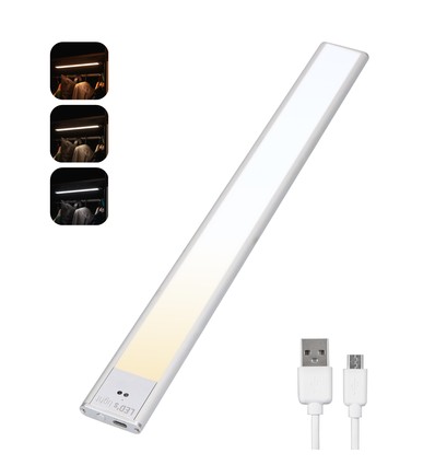 Slimline LED underskapsarmatur Med Sensor, CCT, Dimbar - 600 mm