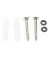 Los Angeles utendørs vegglampe med skumringssensor, Up/Down, GU10, IP44 - Sort