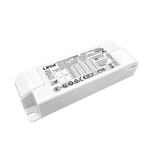 Lifud 40W DALI dimbar LED driver - Push dimming og DALI, flicker free, passer våre 29W / 36W / 40W store LED paneler