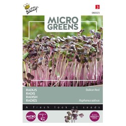 Microgreens, Rød reddik - Daikon, 5g