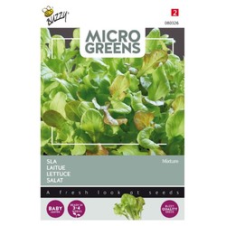 Vekstlys Microgreens, Blandet salat, 1g