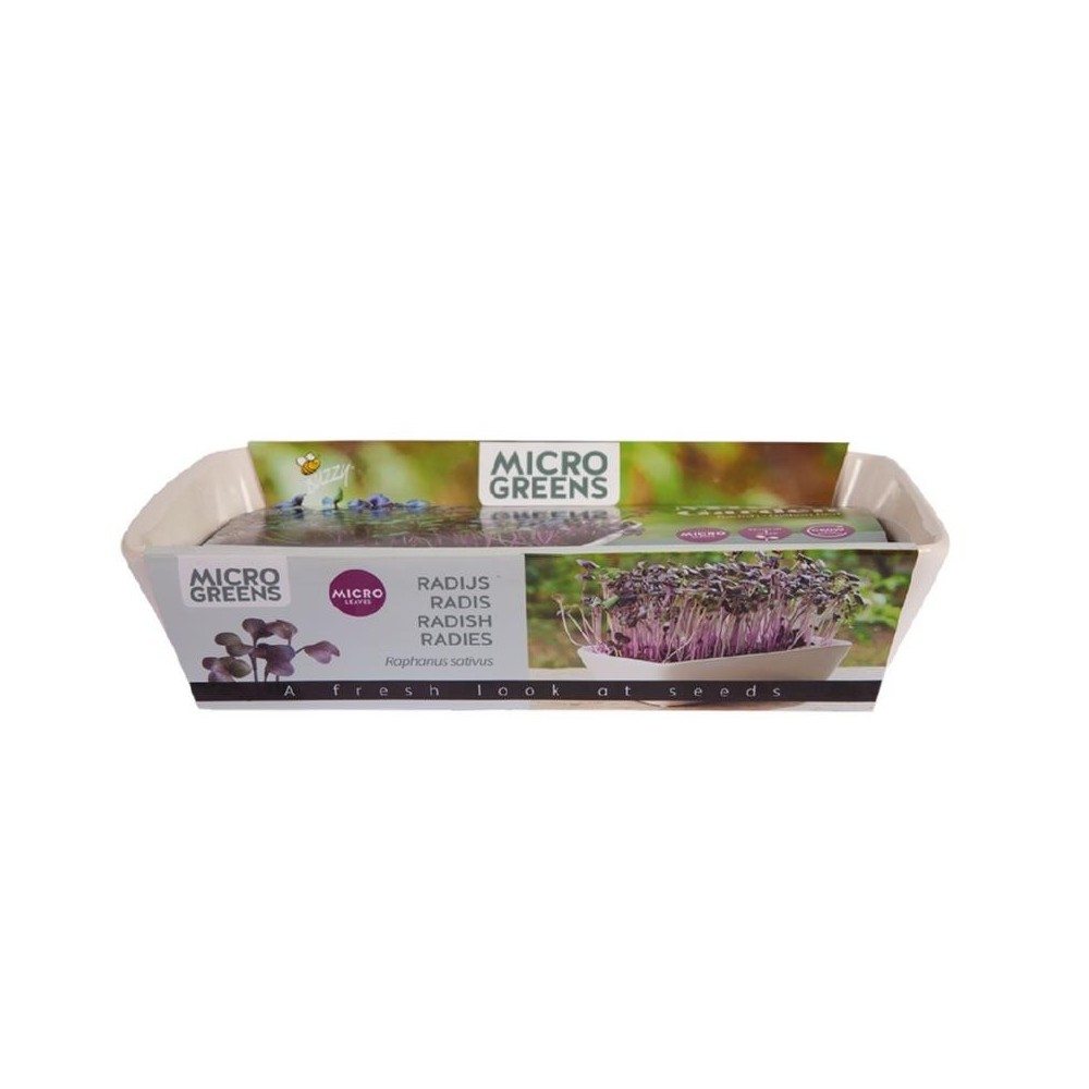 Outlet: Microgreens startekit – Rød Daikon reddik