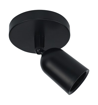 Solis Spot med GU10-fatning - IP20, sort, uten lyskilde