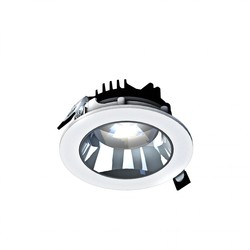 Elprodukter Speil - Modell M - Nedsenket downlight, justerbar retning 14W 30° 130x58 mm hvit uten lyskilde