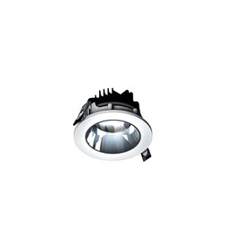 Spectrum LED Modell S Downlight Justerbar Retning 8W - 30°, 95x45 mm, Hvit, Uten Lyskilde