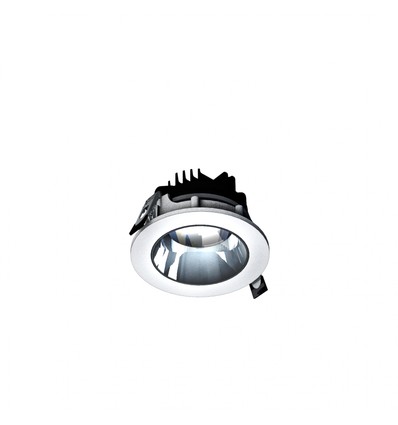 Modell S Downlight Justerbar Retning 8W - 30°, 95x45 mm, Hvit, Uten Lyskilde