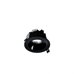 Spectrum LED Modell S Downlight 8W - justerbar lysretning, uten lyskilde, 30°, 95x45 mm, sort