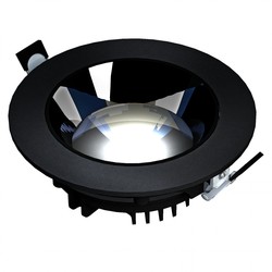 Spectrum LED Modell XL nedfelt downlight - justerbar retning 30W 30° 220x70 mm, svart