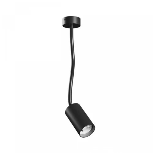 GU10 vegglampe med flexarm - Sort, IP20