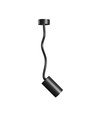 GU10 vegglampe med flexarm - Sort, IP20