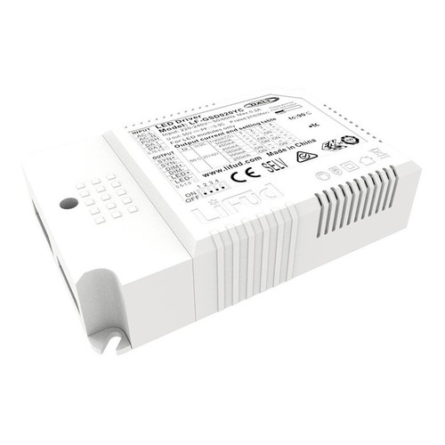 Lifud 45W 5i1 LED-driver - Push dim, 0-10V og DALI, flicker free