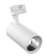 LEDlife hvit skinnespot 24W - Flicker free, 125lm/w, 3-faset