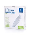 Outlet: Aigostar E5 Slim LED Downlight Spot 18W, Ø220 i 3000K, 230V i Hvit