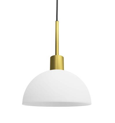 Outlet: Herstal Vienda Pendel Lampe E14 i Messing/Opal Glas