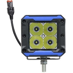 Lyskastere Outlet: LEDlife 12W LED arbeidslys/ekstralys - Bil, lastebil, traktor, trailer, 8° strålevinkel, IP67 vanntett, 10-30V