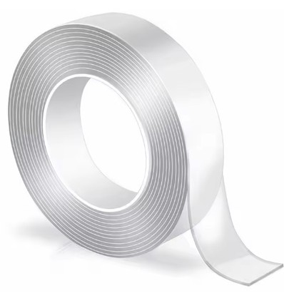 Nano Dobbeltklebende tape - 20mm bred, 3m rull