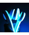 250cm RGBIC Neon Flex komplett sett - 7x15 neonflex, Bluetooth app, fjernkontroll, inkl. monteringklips, USB