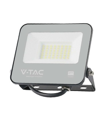 V-Tac 30W LED lyskaster, 135lm/W - Samsung LED-chip, arbeidslampe, 1m ledning, utendørs