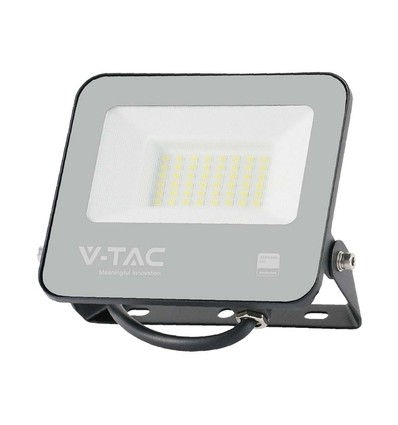 V-Tac 30W LED lyskaster, 135lm/W - Samsung LED-chip, arbeidslampe, 1m ledning, utendørs