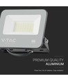 V-Tac 30W LED lyskaster, 135lm/W - Samsung LED-chip, arbeidslampe, 1m ledning, utendørs